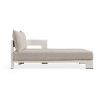 Victoria Aluminum Chaise Right