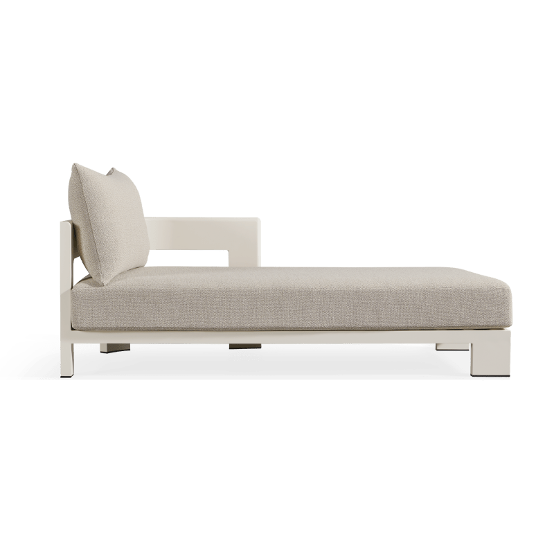 Victoria Aluminum Chaise Right