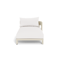 Victoria Aluminum Chaise Right