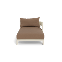 Victoria Aluminum Chaise Right