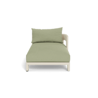 Victoria Aluminum Chaise Right