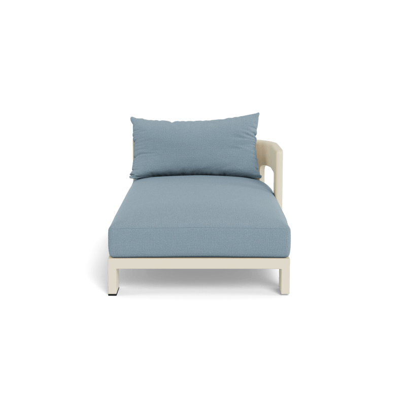 Victoria Aluminum Chaise Right