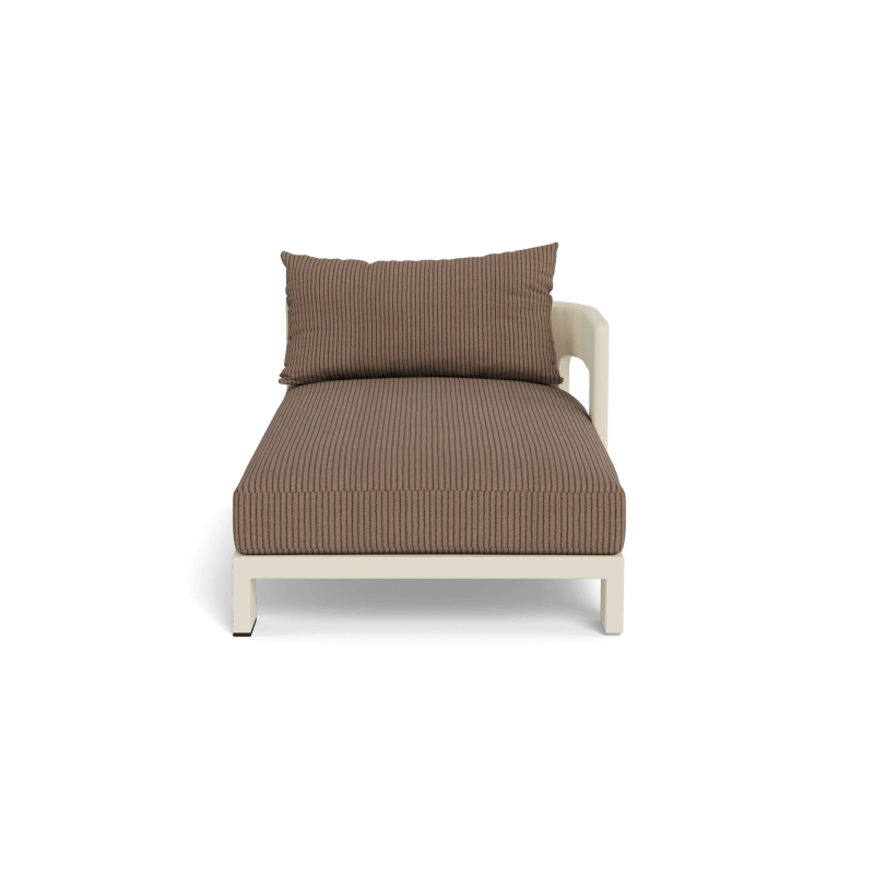Victoria Aluminum Chaise Right