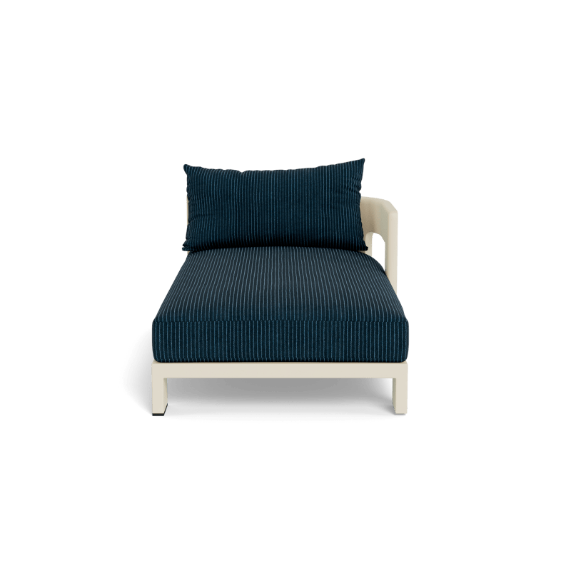 Victoria Aluminum Chaise Right