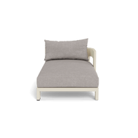 Victoria Aluminum Chaise Right