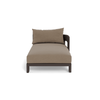 Victoria Aluminum Chaise Right