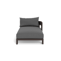 Victoria Aluminum Chaise Right