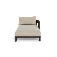 Victoria Aluminum Chaise Right