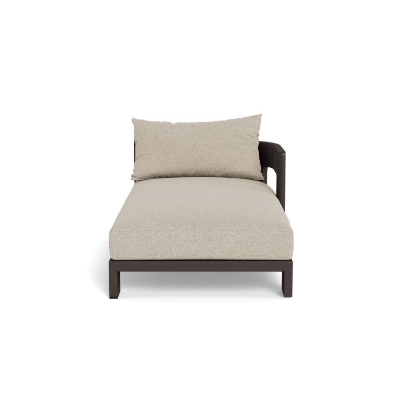 Victoria Aluminum Chaise Right