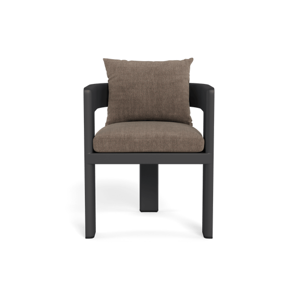 VICTORIA ALUMINUM Dining Chair | Aluminum Asteroid, Altona Mink,