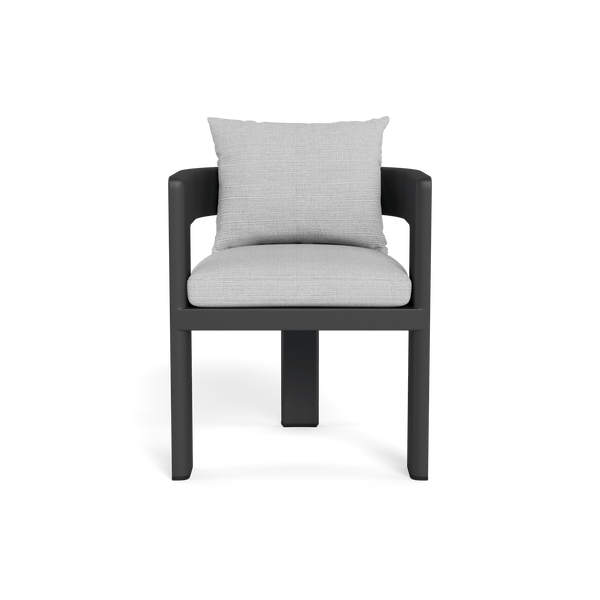 VICTORIA ALUMINUM Dining Chair | Aluminum Asteroid, Monterey Silver,