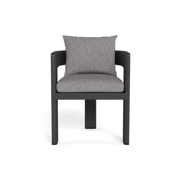 VICTORIA ALUMINUM Dining Chair | Aluminum Asteroid, Pebble Fog,