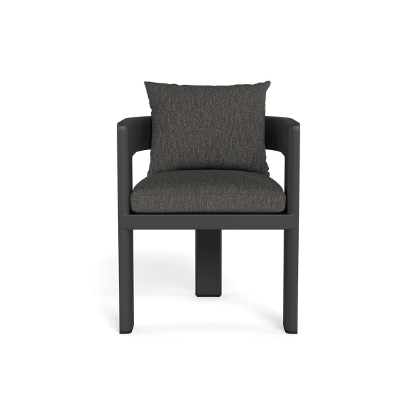 VICTORIA ALUMINUM Dining Chair | Aluminum Asteroid, Pebble Smoke,