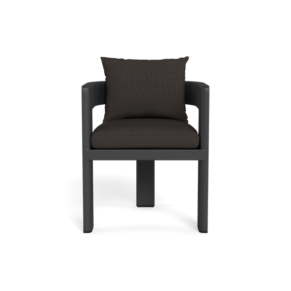 VICTORIA ALUMINUM Dining Chair | Aluminum Asteroid, Stirling Flint,