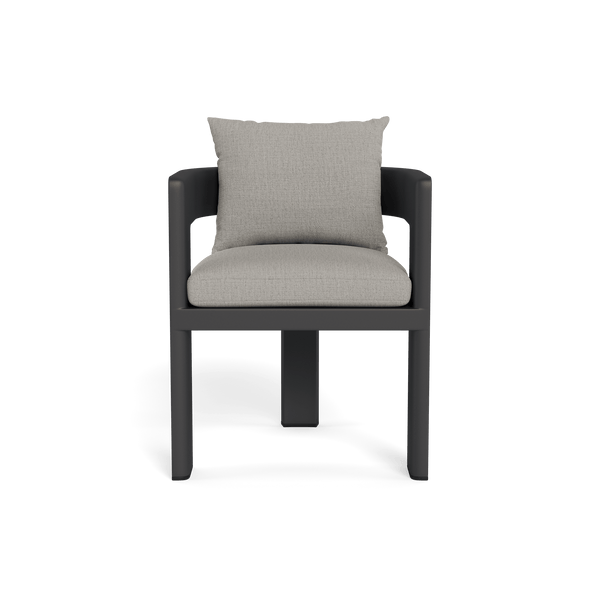 VICTORIA ALUMINUM Dining Chair | Aluminum Asteroid, Stirling Fog,