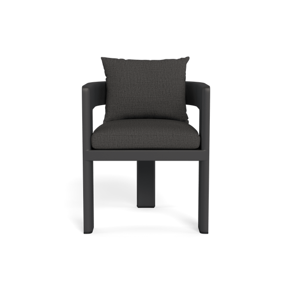 VICTORIA ALUMINUM Dining Chair | Aluminum Asteroid, Stirling Shadow,