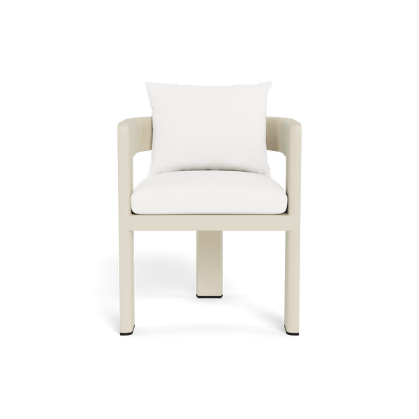 VICTORIA ALUMINUM Dining Chair | Aluminum Bone, Monterey Chalk,