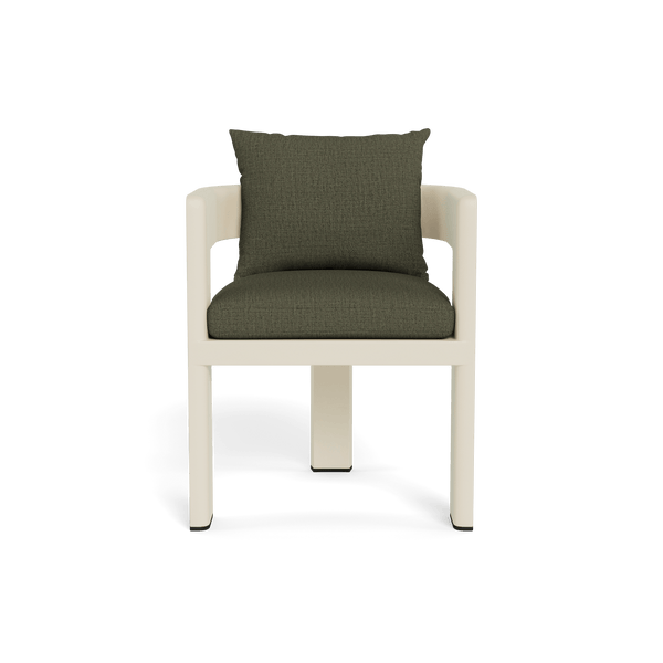 VICTORIA ALUMINUM Dining Chair | Aluminum Bone, Stirling Moss,