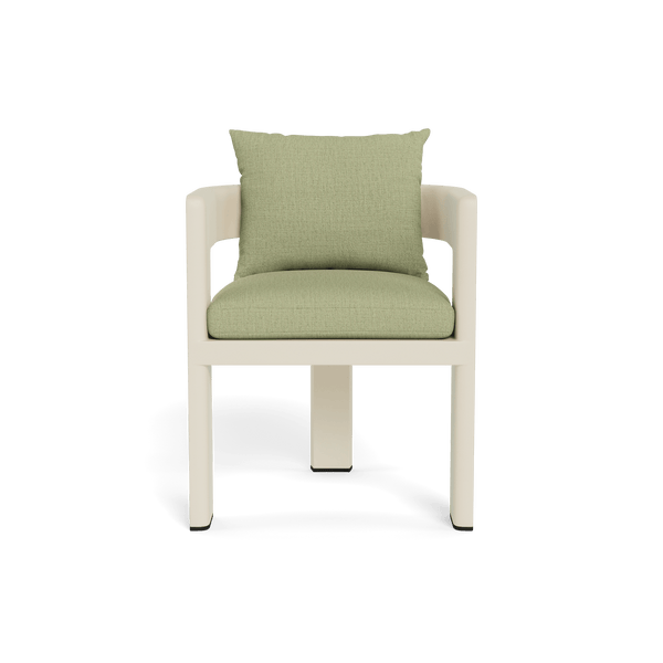 VICTORIA ALUMINUM Dining Chair | Aluminum Bone, Stirling Sage,