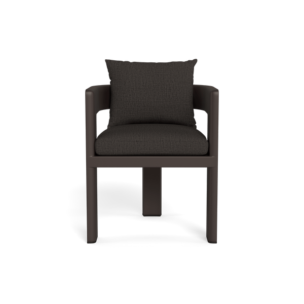 VICTORIA ALUMINUM Dining Chair | Aluminum Bronze, Stirling Flint,