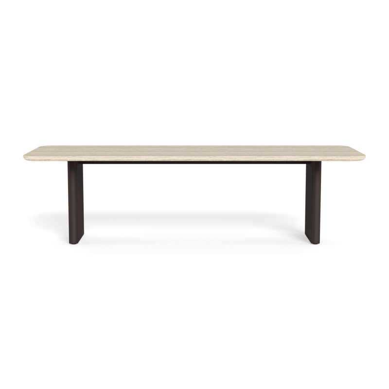 Victoria Aluminum Dining Table 108"