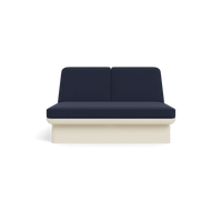 Victoria Aluminum Double Sun Lounge