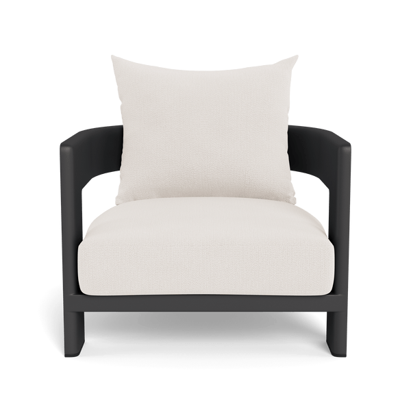 VICTORIA ALUMINUM Lounge Chair | Aluminum Asteroid, Marley Snow,