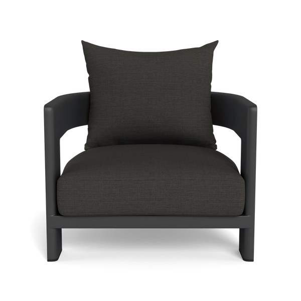 VICTORIA ALUMINUM Lounge Chair | Aluminum Asteroid, Monterey Charcoal,