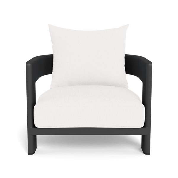 VICTORIA ALUMINUM Lounge Chair | Aluminum Asteroid, Pebble White,