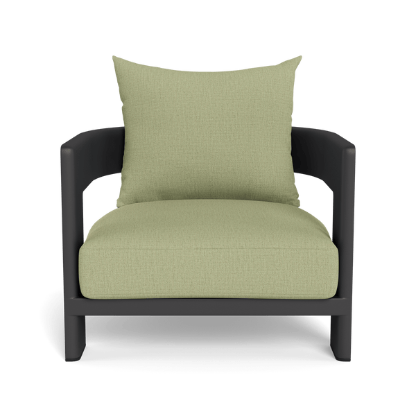 VICTORIA ALUMINUM Lounge Chair | Aluminum Asteroid, Stirling Sage,