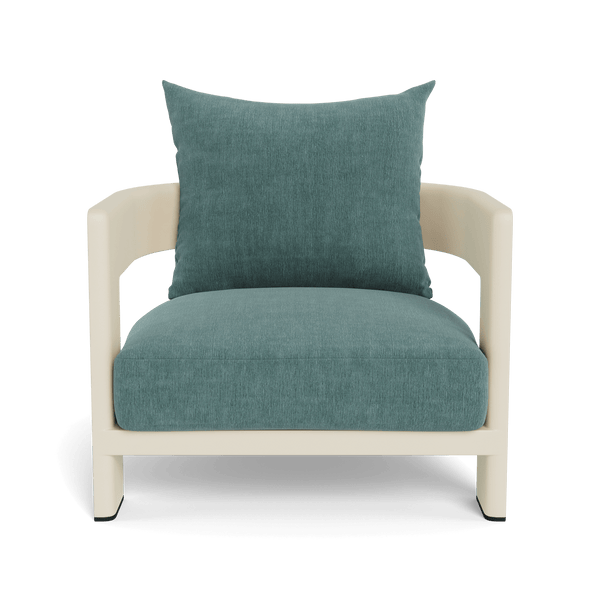 VICTORIA ALUMINUM Lounge Chair | Aluminum Bone, Altona Dew,