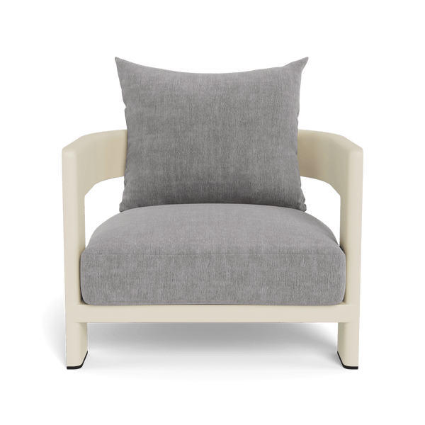 VICTORIA ALUMINUM Lounge Chair | Aluminum Bone, Altona Dove,