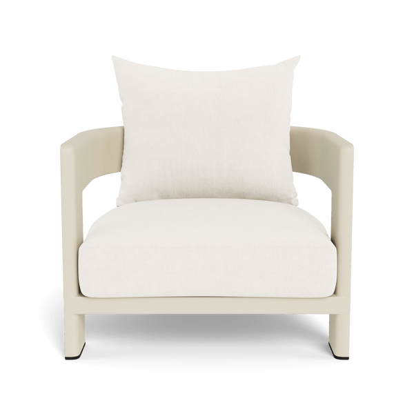 VICTORIA ALUMINUM Lounge Chair | Aluminum Bone, Altona Snow,