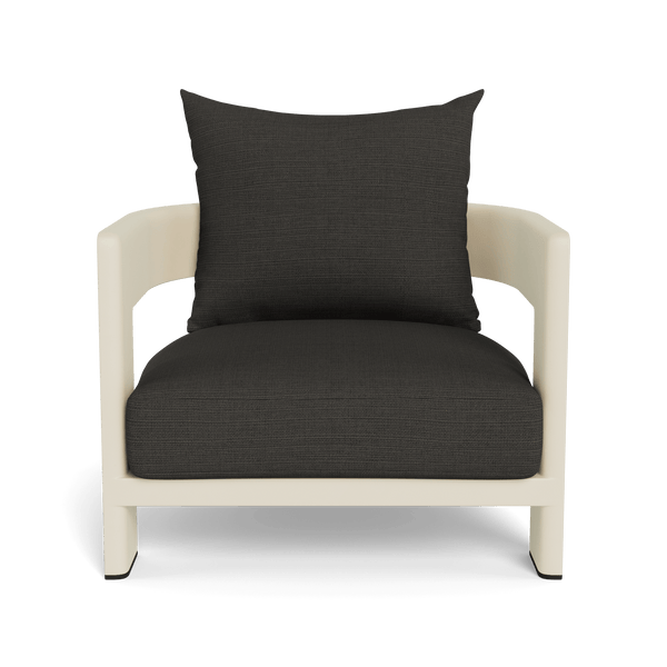 VICTORIA ALUMINUM Lounge Chair | Aluminum Bone, Monterey Charcoal,