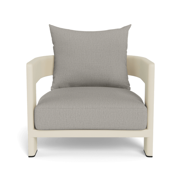 VICTORIA ALUMINUM Lounge Chair | Aluminum Bone, Stirling Fog,