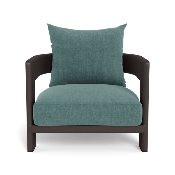 VICTORIA ALUMINUM Lounge Chair | Aluminum Bronze, Altona Dew,