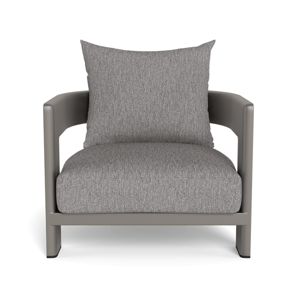 VICTORIA ALUMINUM Lounge Chair | Aluminum Taupe, Pebble Fog,