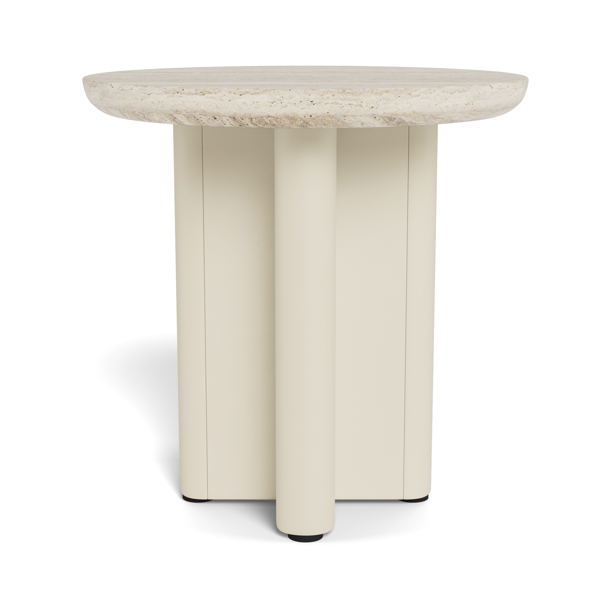 Victoria Aluminum Round Side Table