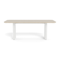 Τραπεζαρία Victoria από πέτρα αλουμινίου 81"