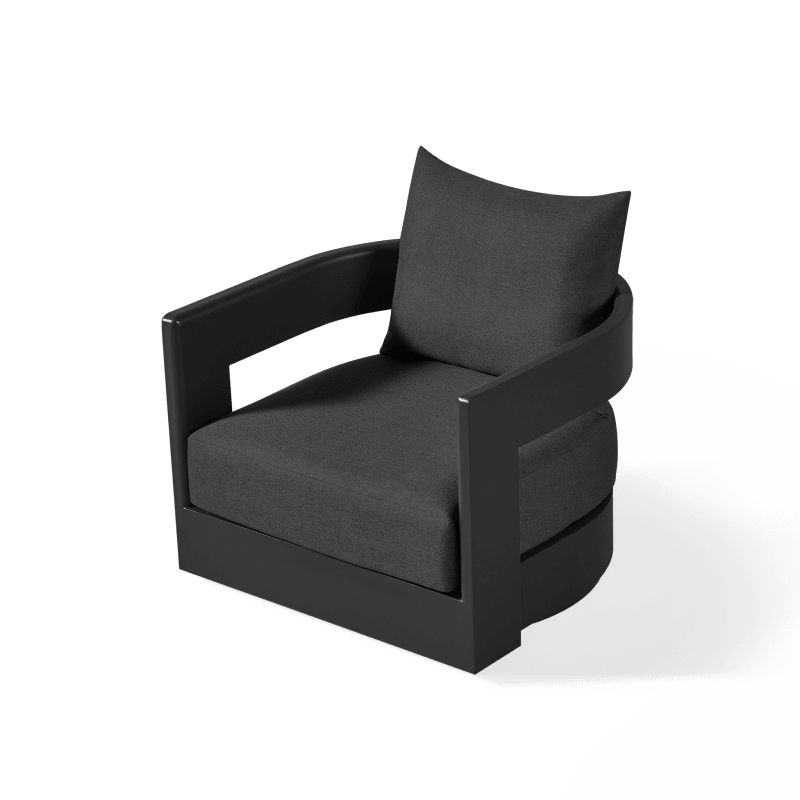 Victoria Aluminum Swivel Lounge Chair