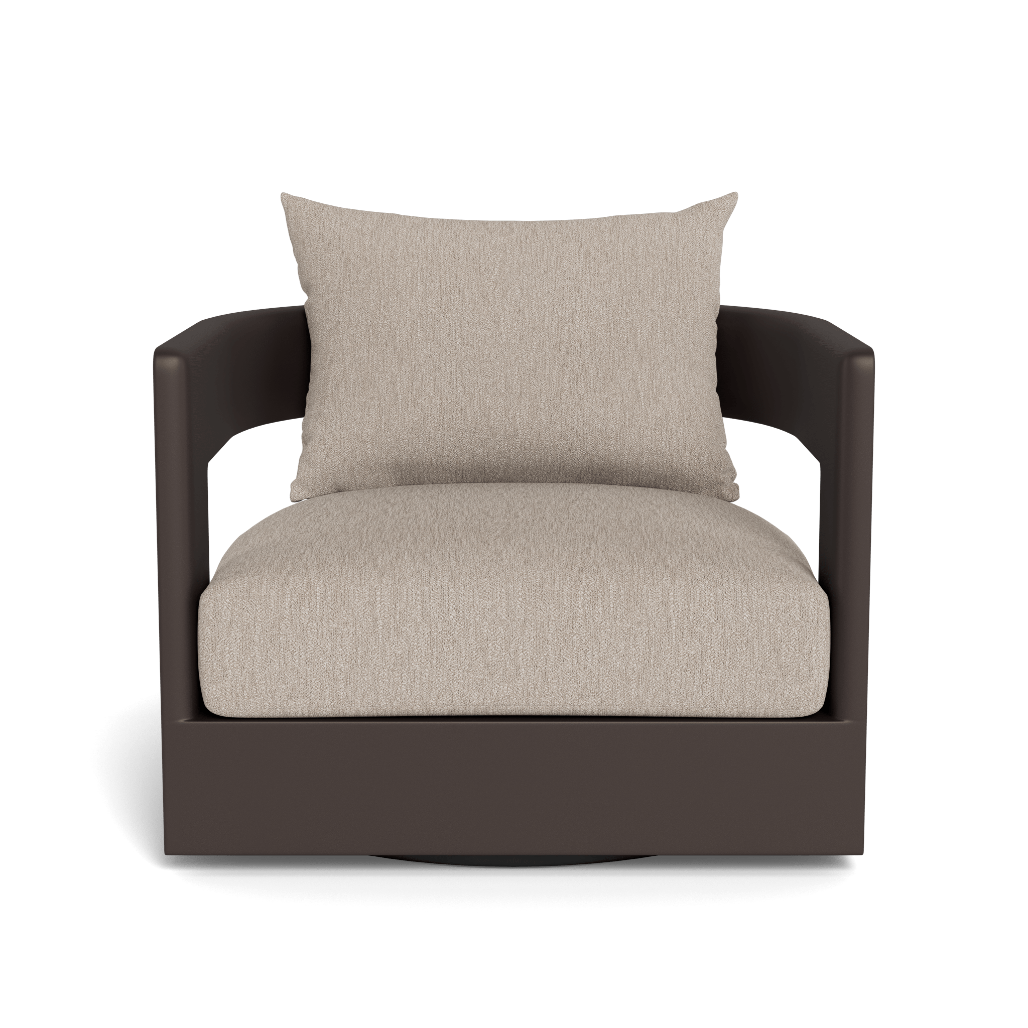 Victoria Aluminum Swivel Lounge Chair