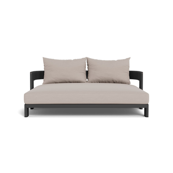 Victoria Daybed | Aluminum Asteroid, Panama Marble,