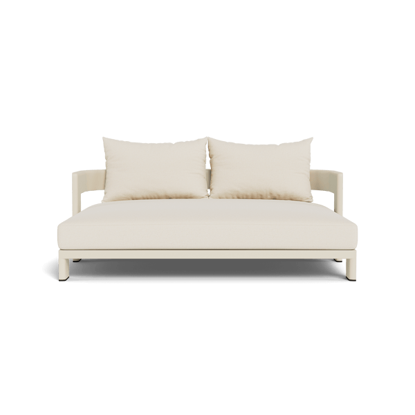Victoria Daybed | Aluminum Bone, Siesta Ivory,