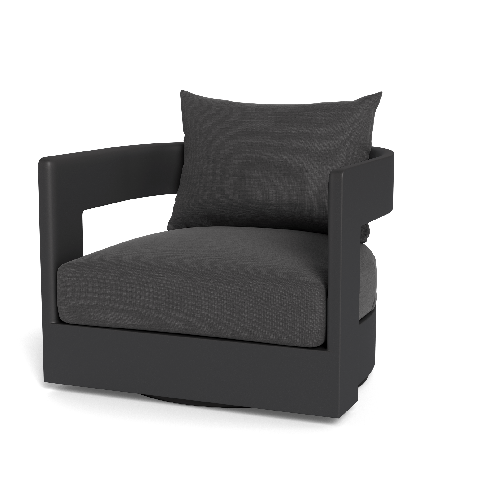 Victoria Aluminum Swivel Lounge Chair