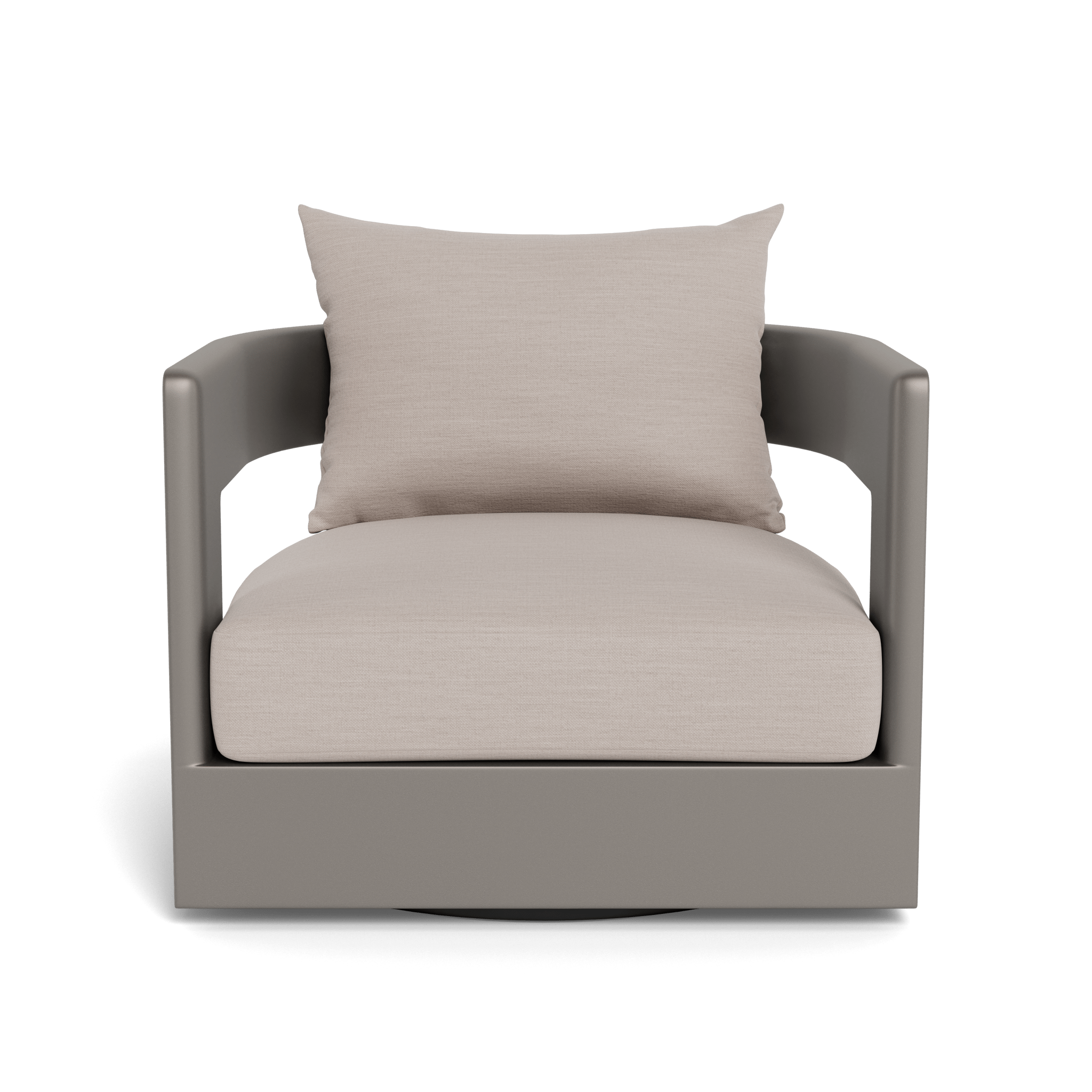 Victoria Aluminum Swivel Lounge Chair