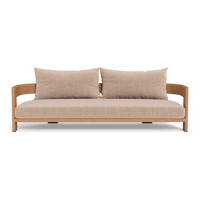 Victoria Teak 3 Seat Sofa