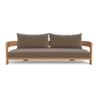 Victoria Teak 3 Seat Sofa