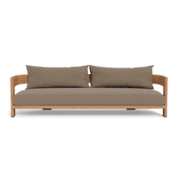 Victoria Teak 3 Seat Sofa