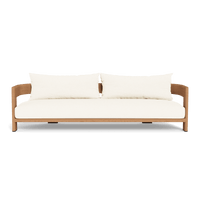 Victoria Teak 3 Seat Sofa