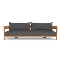 Victoria Teak 3 Seat Sofa